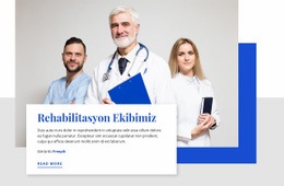 Rehabilitasyon Ekibimiz - Açılış Sayfası