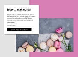 Lezzetli Makaronlar - Güzel Web Sitesi Oluşturucu