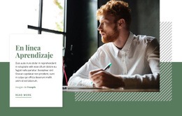 Aprender En Línea - Plantilla HTML5