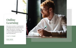 Online Learning - Custom Html Code