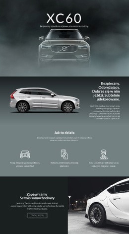 Najbardziej Kreatywna Strona Docelowa Dla Samochód Terenowy Volvo XC60