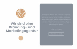 Exklusive Joomla-Vorlage Für Marken- Und Marketingagentur