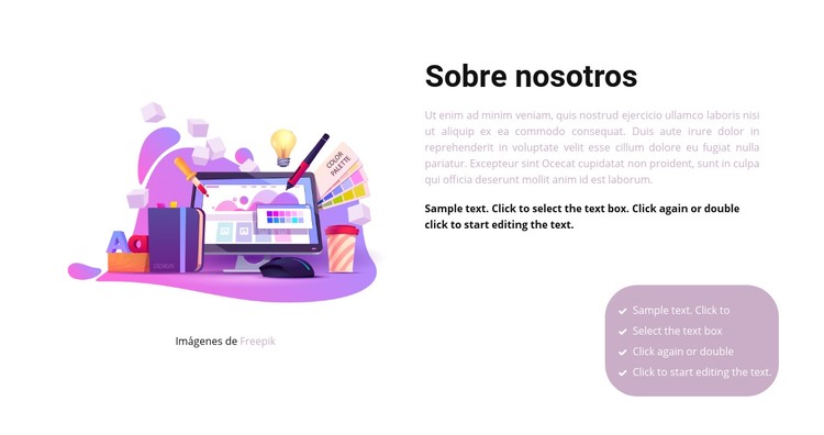 Creamos ilustraciones Plantilla CSS