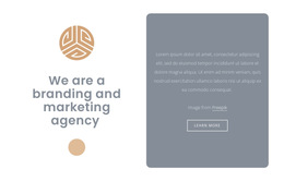 Branding And Marketing Agency Html5 Responsive Template