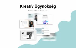 Web Design Ügynökség – Többcélú Kreatív Sablon