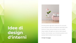 Idee Creative Di Interior Design Modello Di Progettazione
