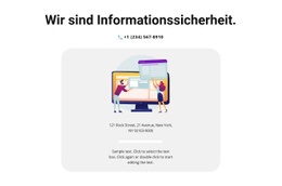 Kontakt Für Informationen - Funktionale Zielseite