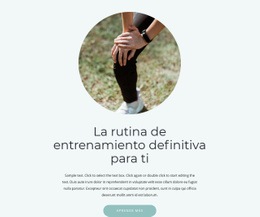 Iniciar Una Ruta Deportiva - Website Creation HTML