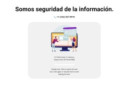 Tema HTML5 Para Contacto Para Información