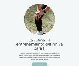 Iniciar Una Ruta Deportiva - Plantillas De Sitios Web Personales