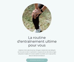 Démarrer Un Parcours Sportif Modèle Épuré Et Minimal