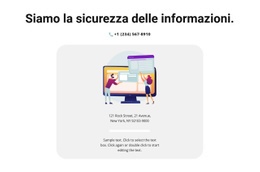 Contattare Per Informazioni - Website Creation HTML