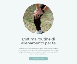 Inizia Un Percorso Sportivo Progettazione Di Siti Web