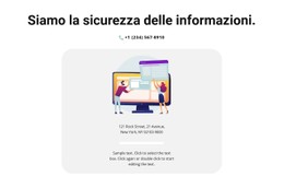 Contattare Per Informazioni Modello Di Negozio