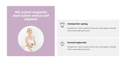 Bedrijfsonderzoek - Website-Ontwerpsjabloon