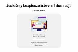 Motyw HTML5 Dla Kontakt W Celu Uzyskania Informacji