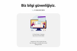 Bilgi Için Iletişim - Işlevsellik Açılış Sayfası