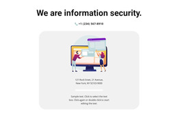 Contact For Information - Simple WordPress Theme