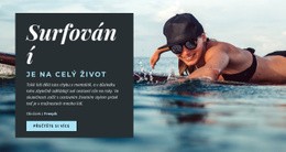 Surfování Je Pro Život – Stažení Šablony Webu