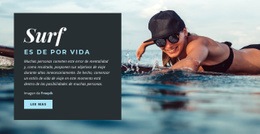 El Surf Es Para Toda La Vida - Diseño Sencillo