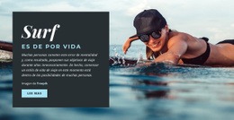 El Surf Es Para Toda La Vida: Página De Destino Moderna