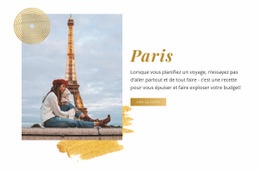 Voyager Avec Nous - Modèle Personnalisé D'Une Page