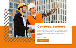 Construa Conosco Modelo HTML