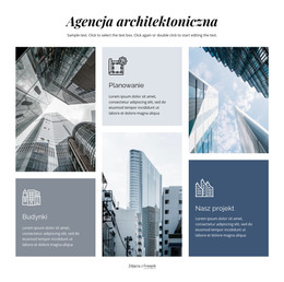 Agencja Architektoniczna - Witryna E-Commerce