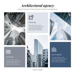 Free CSS For Architectural Agency