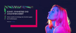 Kunstfotografie Von Vek Neal – Kostenloses Joomla-Website-Template