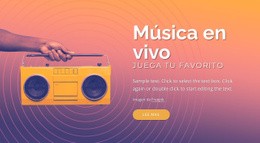 Diseño De Música En Vivo