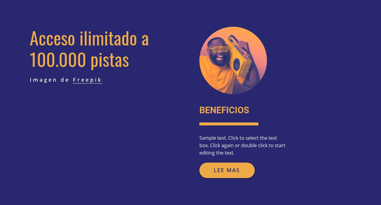 Acceso ilimitado Tema de WordPress