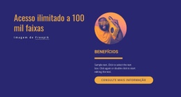 Acesso Ilimitado - Design Moderno Do Site