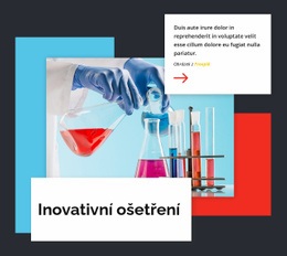 Inovativní Ošetření Jednostránkový Web