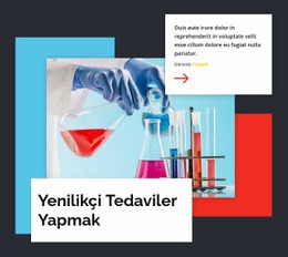 Yenilikçi Tedaviler Yapmak - E-Ticaret Açılış Sayfası