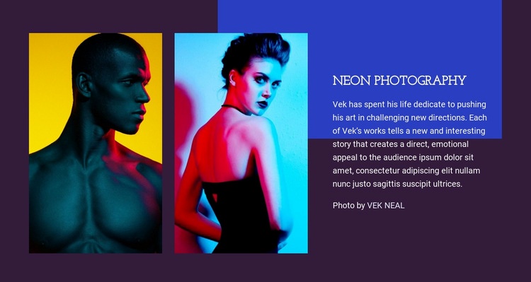 Neon Photography Wysiwyg Editor Html 