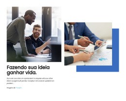 Construtor De Sites Multiuso Para Empresa Digital De Serviço Completo