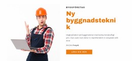 Nya Byggtekniker - Redo Att Använda WordPress-Tema