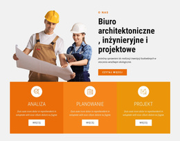 Biuro Architektoniczne, Inżynieryjne I Projektowe - Premium Motyw WordPress