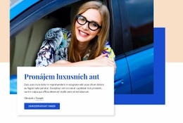 Pronájem Luxusních Aut – Jednoduchá Šablona Webu