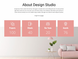 Interior Design Counters - HTML Creator