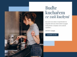 Naučte Se Vařit Jako Kuchař – Přizpůsobitelný Profesionální Design