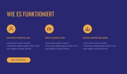 So Funktioniert Unser Service – Moderne HTML5-Vorlage