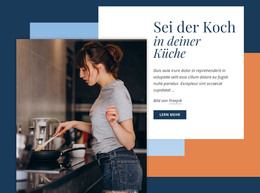 Lerne Wie Ein Koch Zu Kochen - Anpassbares Professionelles Design