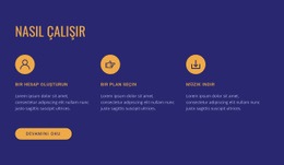 Hizmetimiz Nasıl Çalışır? - Web Sitesi Oluşturucu