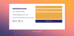 Kontaktdaten In Der Gruppe – Drag & Drop-WordPress-Theme