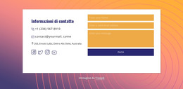 Informazioni Di Contatto Nel Gruppo - Modello Gratuito