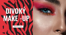 Divoký Make -Up – Vstupní Stránka