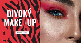 Divoký Make -Up – Responzivní Téma WordPress