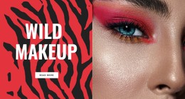 Wild Makeup CSS Template